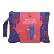 Apivita Promo Pack Bee Sun Safe Hydra Fresh Face Gel-Cream SPF50 50ml & ΔΩΡΟ After Sun Cool & Sooth Gel-Cream 100ml σε Συλλεκτικό Τσαντάκι Vassia Kostara