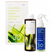 Korres Promo Pack Cucumber Hyaluronic Splash SPF30 150ml & Αφρόλουτρο Αγγούρι Bamboo 250ml
