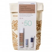 Korres Promo Pack Αντηλιακή Κρέμα με Κόκκινο Σταφύλι SPF50 50ml & Lipbalm Μέντα 4.5gr & Αφρώδης Κρέμα Καθαρισμού με Ελληνικό Γιαούρτι 20ml