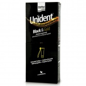 Intermed Unident Whitening Black & Gold Μαύρη Οδοντόκρεμα Λεύκανσης 100ml