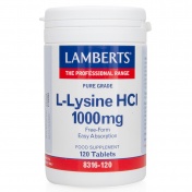 Lamberts L-Lysine HCL 1000mg 120tabs