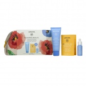 Apivita Promo Pack Blooming Beauty Aqua Beelicious Πλούσιας Υφής 40ml με ΔΩΡΟ Booster 10ml & Beesential Oils 1.6ml & Νεσεσέρ