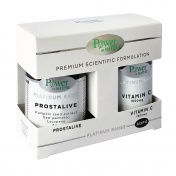 Power Health Platinum Range Prostalive 30tabs & ΔΩΡΟ Vitamin C 1000mg 20tabs - Promo Pack 1+1