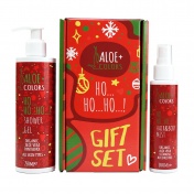 Aloe+ Colors Gift Set Ho Ho Ho Shower Gel 250ml & Hair & Body Mist 100ml