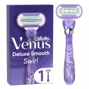 Gillette Venus Deluxe Smooth Swirl Ξυριστική Μηχανή & Ανταλλακτική Κεφαλή