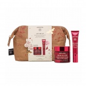 Apivita Promo Pack LIFT ME UP Wine Elixir Cream Πλούσιας Υφής 50ml & Αντιρυτιδική Κρέμα Lifting για τα Μάτια & τα Χείλη 15ml