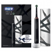 Oral B Pro 3 3500 Special Black Edition & Bonus Travel Case