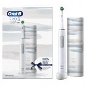 Oral B Pro 3 3500 White Design Edition & Bonus Travel Case