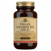 Solgar Vitamin D3 1000 IU 60 Vegan Softgels
