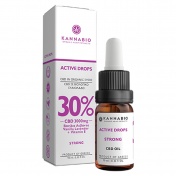 KannaBio Active Drops 30% CBD 3000mg Vanilla Lavender + Vitamin E 10ml