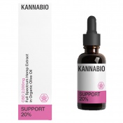 KannaBio Support Full Spectrum 20% Hemp Oil Drops 2000mg CBD 10ml
