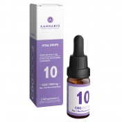 KannaBio Vital Drops 10% CBG 1000mg Raw Full Spectrum 10ml