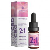 KannaBio Healing Drops CBD/CBG (1000mg/500mg) 2:1 Full Spectrum 10ml