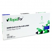 RapidFor SARS-CoV-2 & FLU A/B & RSV Combo Ag Rapid Self Test 1τεμ