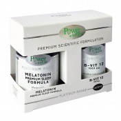 Power Health Platinum Range Melatonine Premium Sleep Formula 30caps & ΔΩΡΟ B-Vit 12 1000μg 20tabs - Promo Pack 1+1