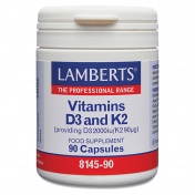 Lamberts Vitamin D3 & K2 90caps