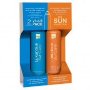 Luxurious SunCare Value Pack με Invisible Spray Face & Body SPF50 200ml & Face & Body Spray Mist 200ml