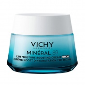 Vichy Mineral 89 Creme Boost d'Hydratation 72h Riche 50ml