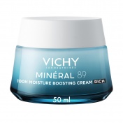 Vichy Mineral 89 Creme Boost d'Hydratation 72h Riche 50ml