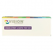 Vision Strep A Rapid Test Kit Τεστ Στρεπτόκοκκου 1τμχ