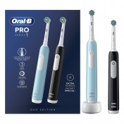 Oral B PRO 1 Black & Blue Duo Edition