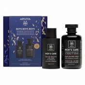 Apivita Promo Pack BOYS BOYS BOYS με Men 's Care Eau de Toilette 100ml & ΔΩΡΟ Σαμπουάν Αφρόλουτρο με Κάρδαμο & Πρόπολη 250ml