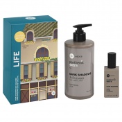 Panthenol Extra Promo Pack LIFE με Dark Shadows 3in1 Cleanser 500ml & Dark Shadows Eau de Toilette 50ml