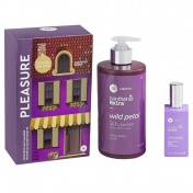 Panthenol Extra Promo Pack PLEASURE με Wild Petal 3in1 Cleanser 500ml & Wild Petal Eau de Toilette 50ml