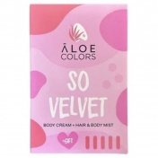Aloe+ Colors So Velvet Gift Set Hair and Body Mist 100ml & Body Cream 100ml