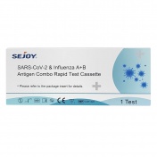Sejoy SARS-CoV-2 & Influenza A+B Antigen Combo Rapid Test 1τμχ