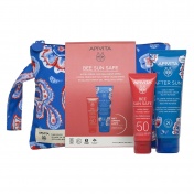 Apivita Promo Pack Bee Sun Safe Hydra Fresh Face Gel-Cream SPF50 50ml & ΔΩΡΟ After Sun Cool & Sooth Face & Body Gel-Cream 100ml & Νεσεσέρ