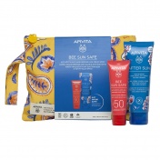 Apivita Promo Pack Bee Sun Safe Anti-Spot & Anti-Age Defence Face Cream SPF50 50ml & ΔΩΡΟ After Sun Cool & Sooth Face & Body Gel-Cream 100ml & Νεσεσέρ