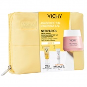Vichy Promo Pack Neovadiol Rose Platinum 50ml με ΔΩΡΟ Meno 5 Bi-Serum 5ml & Capital Soleil UV-Age Daily Spf50+ 3ml & Νεσεσέρ