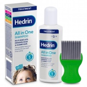 Hedrin Shampoo All in One 100ml με Χτενάκι για τις Ψείρες