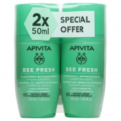 Apivita Promo Pack Bee Fresh 24ωρο Αποσμητικό 2x50ml