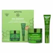 Apivita Promo Pack Bee Radiant Κρέμα Πλούσιας Υφής για Σημάδια Γήρανσης & Ξεκούραστη Όψη 50ml & ΔΩΡΟ Κρέμα Ματιών 15ml