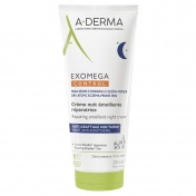 A-Derma  Exomega Control Creme Nuit Emolliente Reparatrice 200ml
