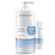 Pharmasept Hygienic Shower Cream 1000ml & ΔΩΡΟ Hygienic Ultra Hydra Lotion 80ml