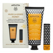 Apivita Promo Pack Hand Cream Hyaluronic Acid & Honey 50ml & Lip Care Honey 4.4gr