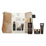 Apivita Promo Pack Queen Bee Ορός Απόλυτης Αντιγήρανσης & Ανόρθωσης Περιγράμματος 30ml με ΔΩΡΟ Κρέμα Ελαφριάς Υφής 15ml & Κρέμα Ματιών 5ml