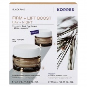 Korres Promo Pack Μαύρη Πεύκη Κρέμα Ημέρας για Σύσφιγξη & Lifting για Ξηρές - Πολύ Ξηρές Επιδερμίδες 40ml & ΔΩΡΟ Κρέμα Νύχτας για Σύσφιγξη & Lifting 15ml