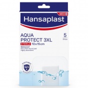 Hansaplast Aqua Protect 3XL Sterile Επιθέματα 10x15cm 5τμχ