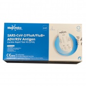 Medomics Τεστ Ταχείας Ανίχνευσης SARS-CoV-2 & Γρίπης Α/Β & ADV/RSV 1τμχ
