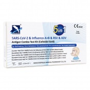 DeepBlue Τεστ Ταχείας Ανίχνευσης SARS-CoV-2 & Γρίπης Α/Β & ADV & RSV 1τμχ